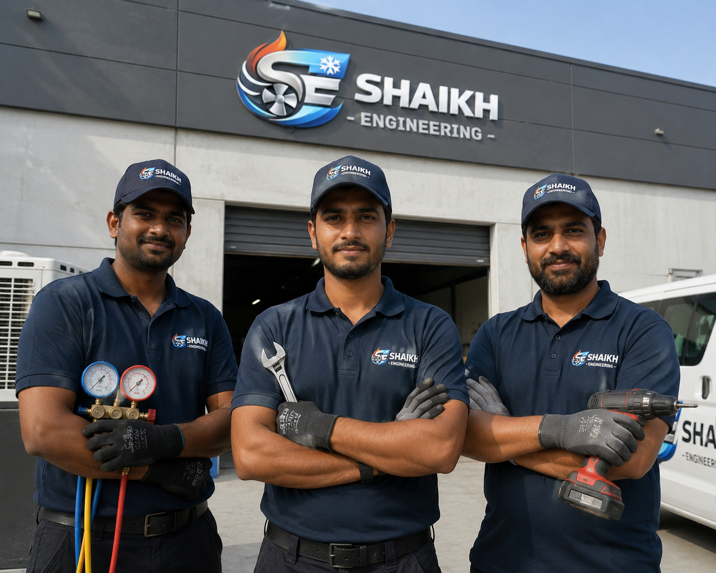 HVAC Technician working in Karachi